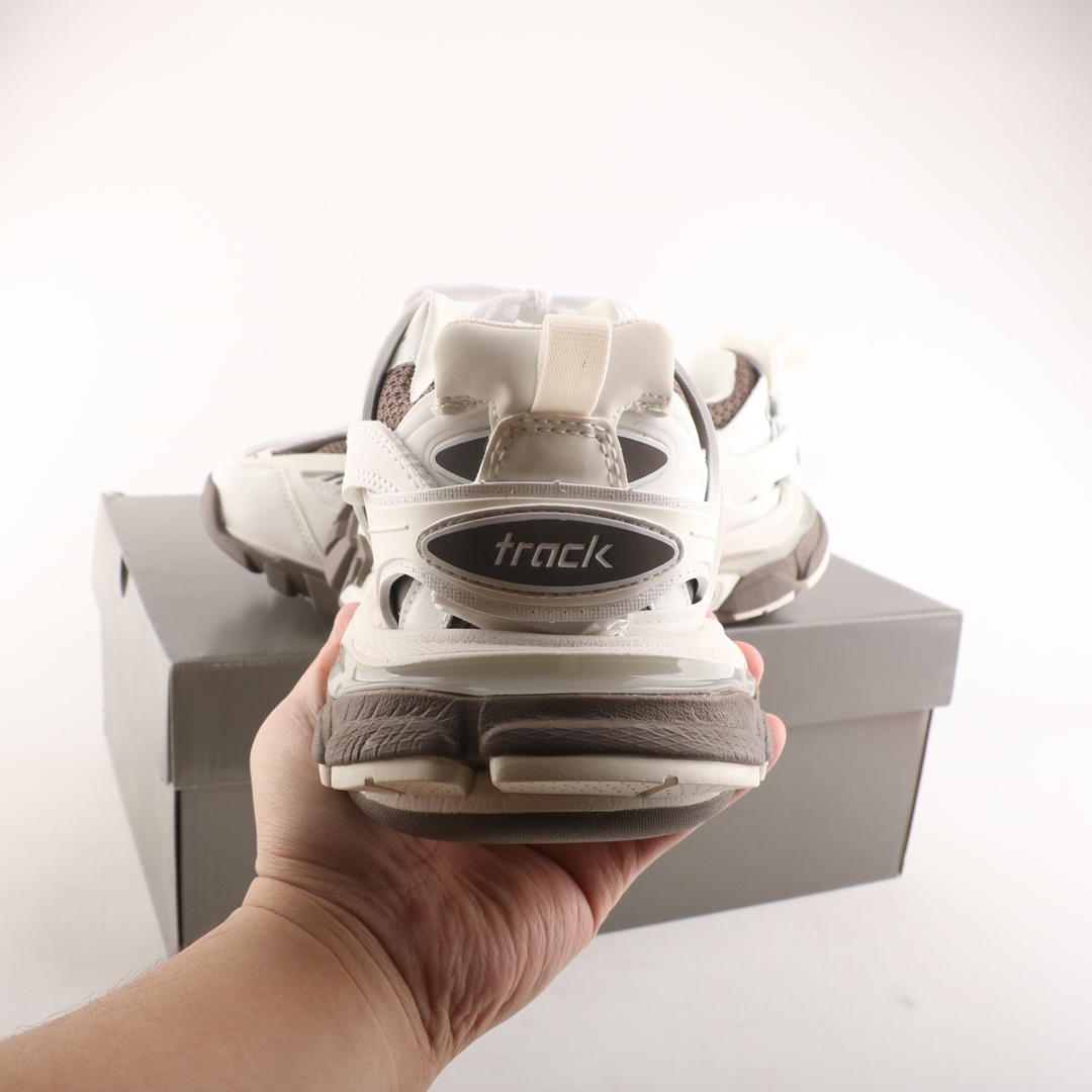 Balenciaga Track Mule Clear Sole Sneakers 3.0 - vstockx