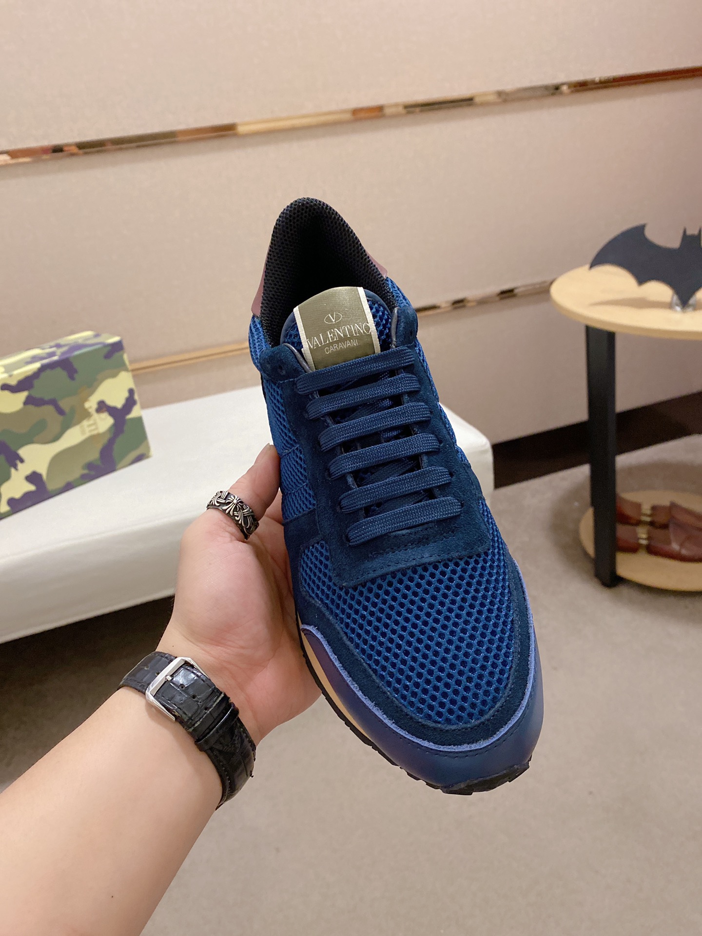 Valentino Garavani Rockrunner camouflage-print sneakers 14 - vstockx