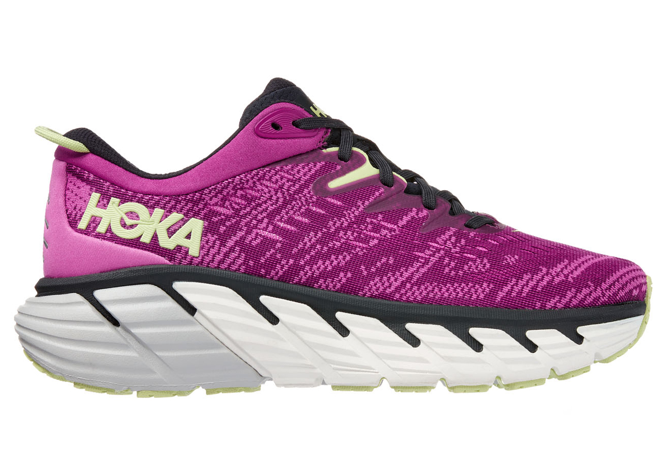 Hoka One One Gaviota 4 Festival Fuchsia Blue Graphite - vstockx