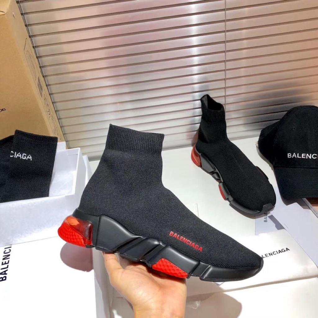 Balenciaga Speed Clearsole Red - vstockx