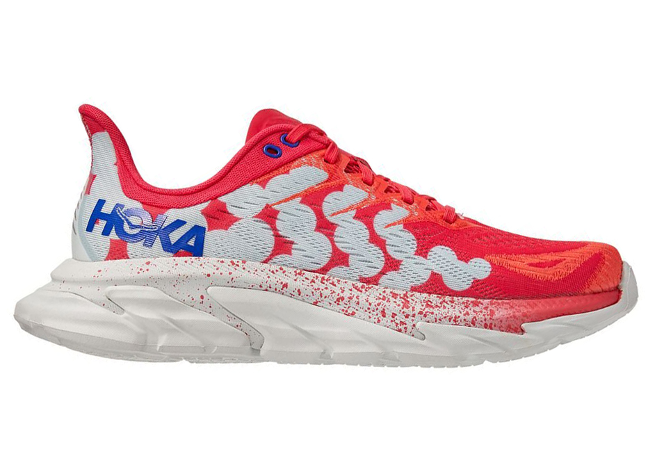 Hoka One One Clifton Clifton Edge Geometric Paradise Pink (All Gender) - vstockx