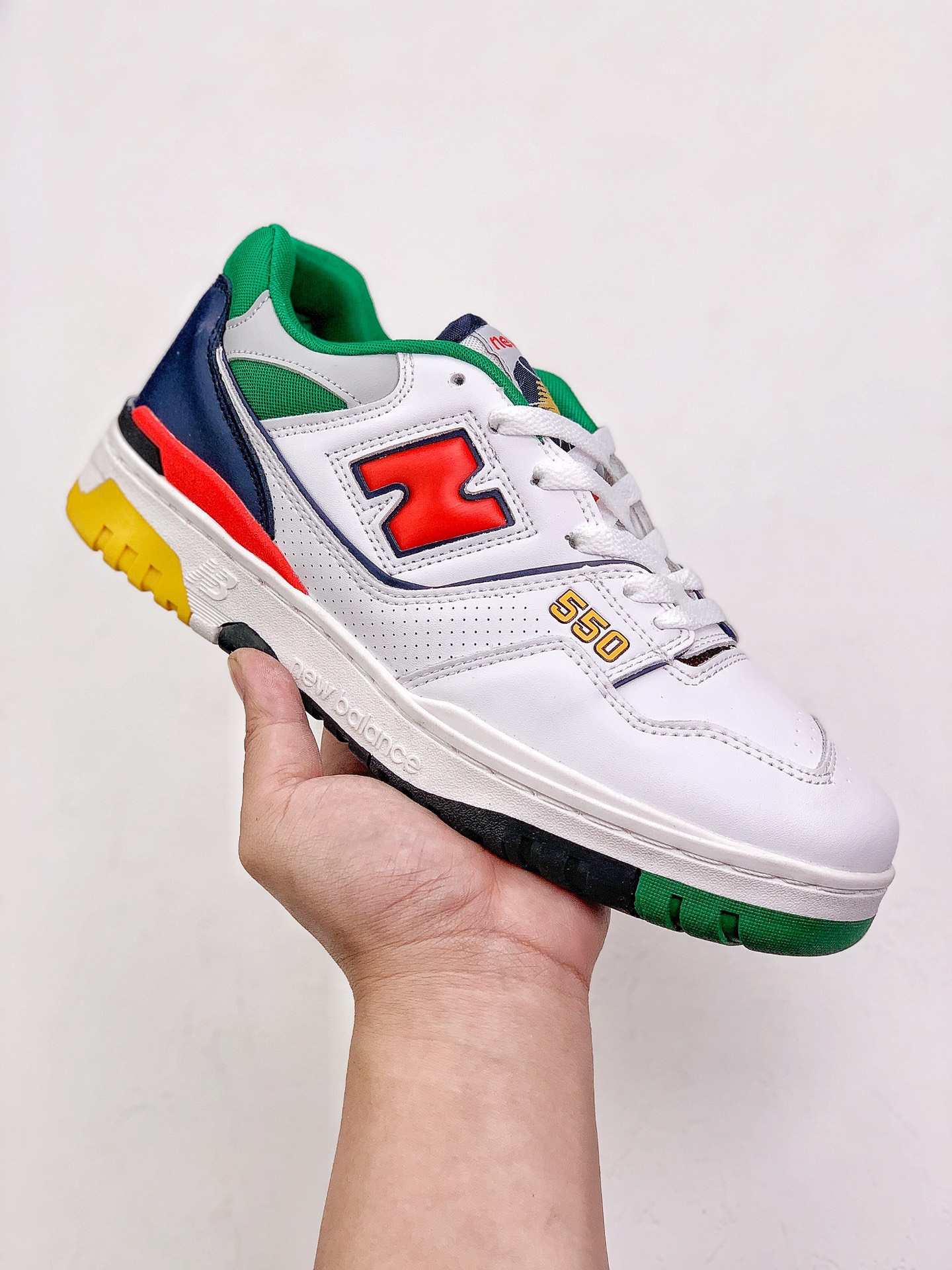 New Balance 550 White Multicolor - vstockx