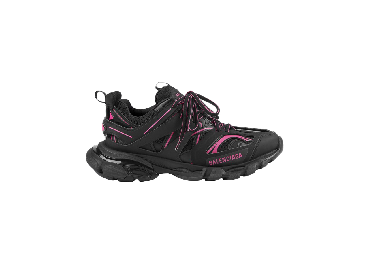 Balenciaga Track Washed Black Pink (W) - vstockx