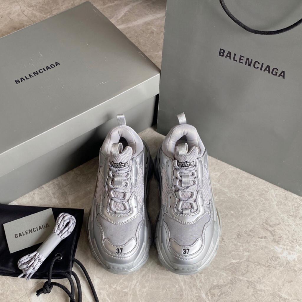 Balenciaga Triple S Silver - vstockx