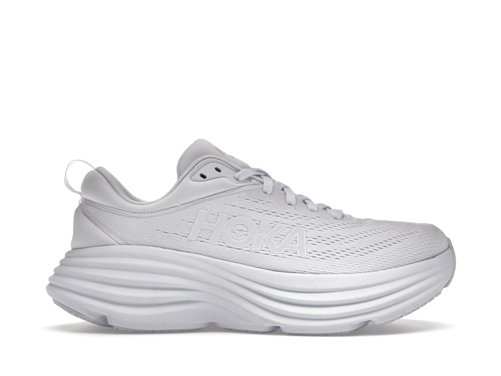 Hoka One One Bondi 8 Triple White (Women's) - vstockx