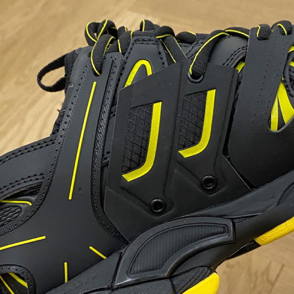 Balenciaga Track Black Neon Yellow - vstockx