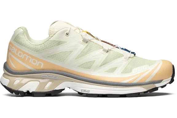 Salomon XT-6 Aloe Wash Feather Grey - vstockx