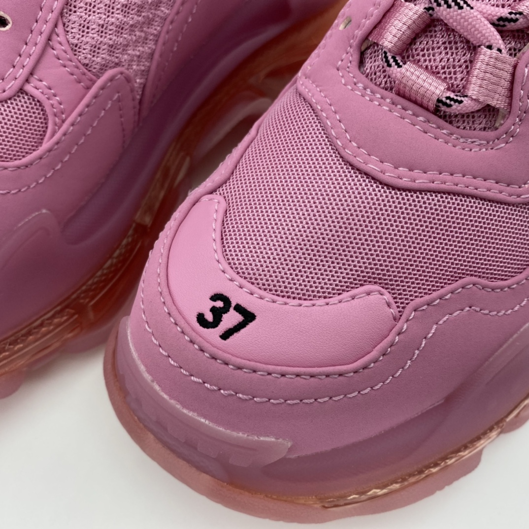 Balenciaga Triple S Clear Sole Pink (W) - vstockx