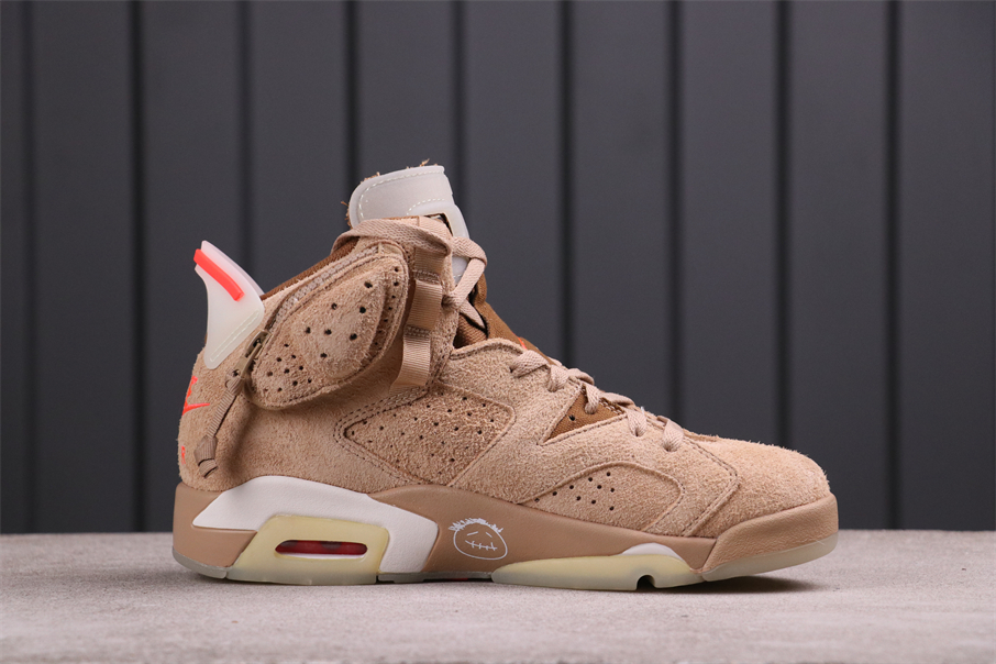 Jordan 6 Retro Travis Scott British Khaki - vstockx