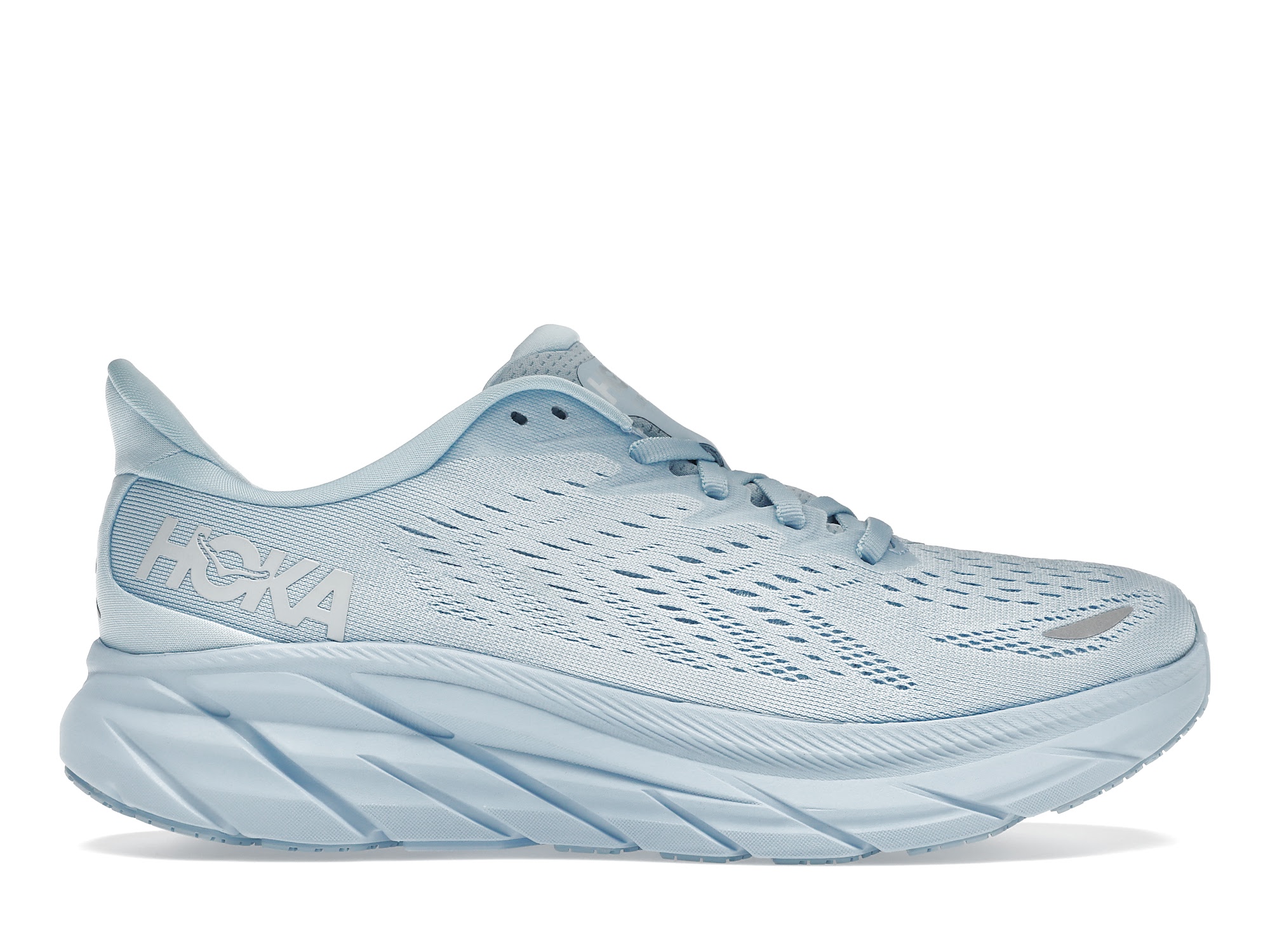 Hoka One One Clifton 8 Summer Song Country Air Blue (Women's) - vstockx