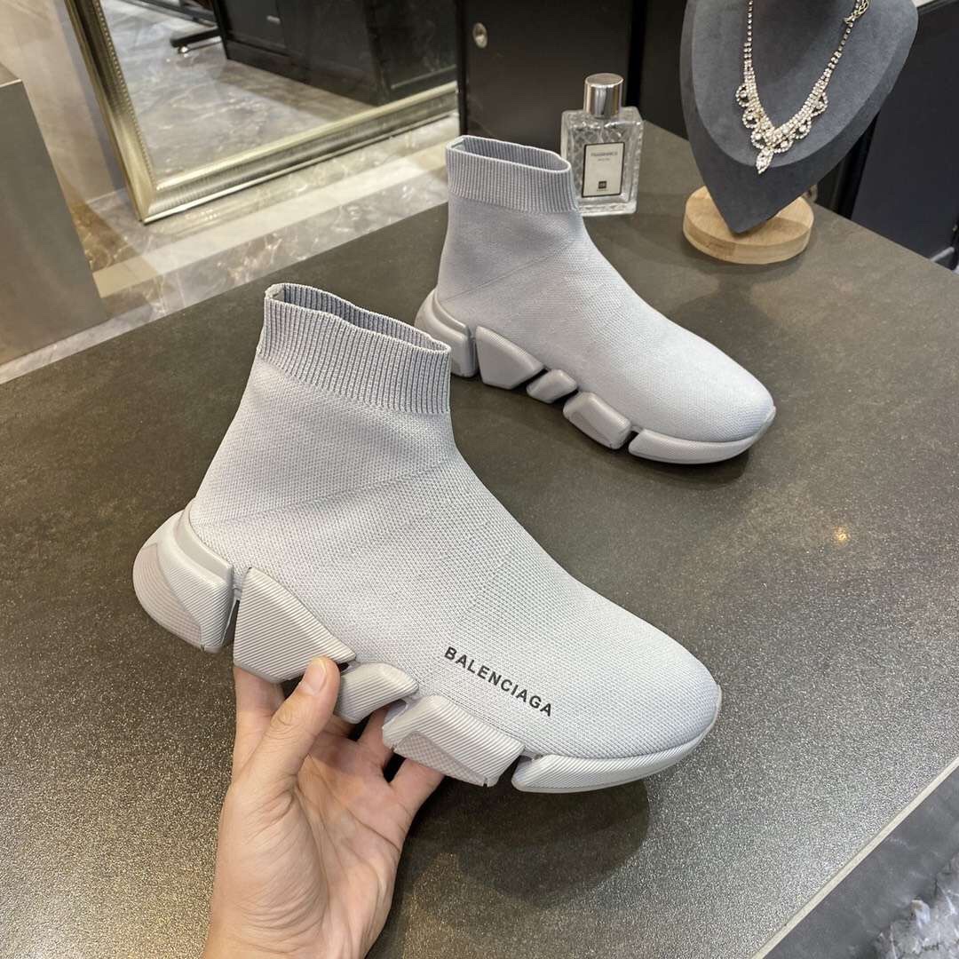 Balenciaga Speed 2.0 Grey - vstockx