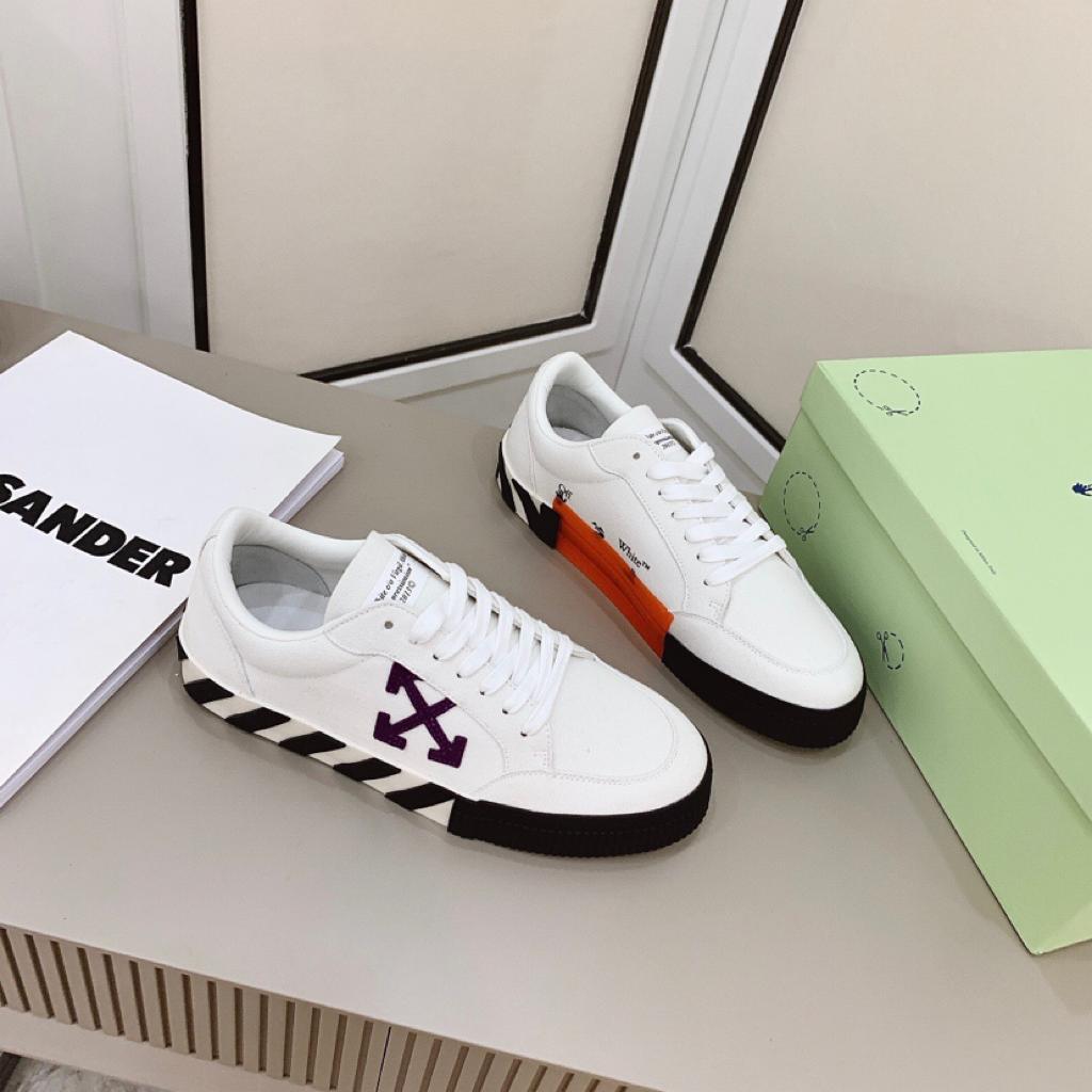 OFF-WHITE Vulc Low White/Purple SS21 - vstockx