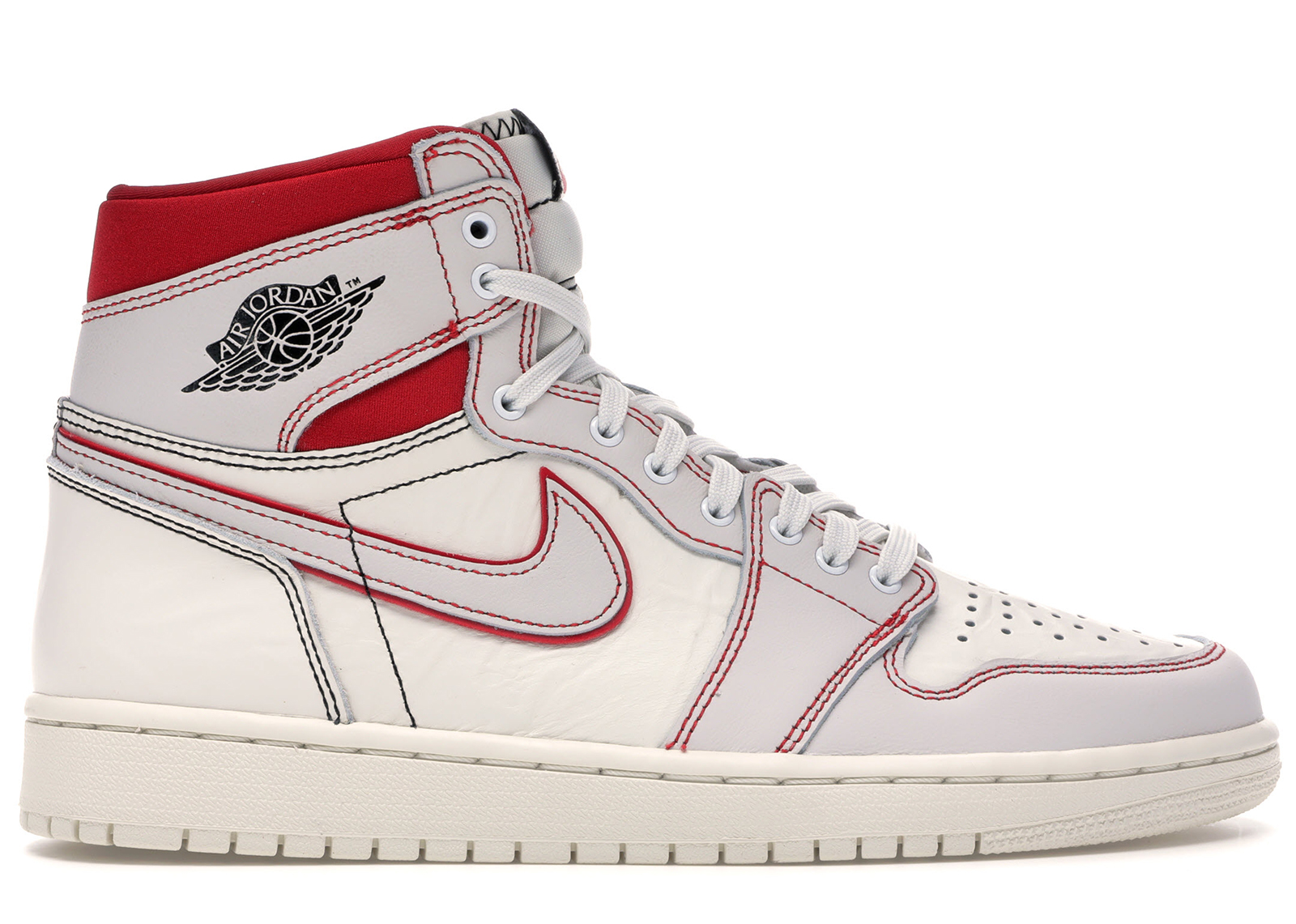 Jordan 1 Retro High Phantom Gym Red - vstockx