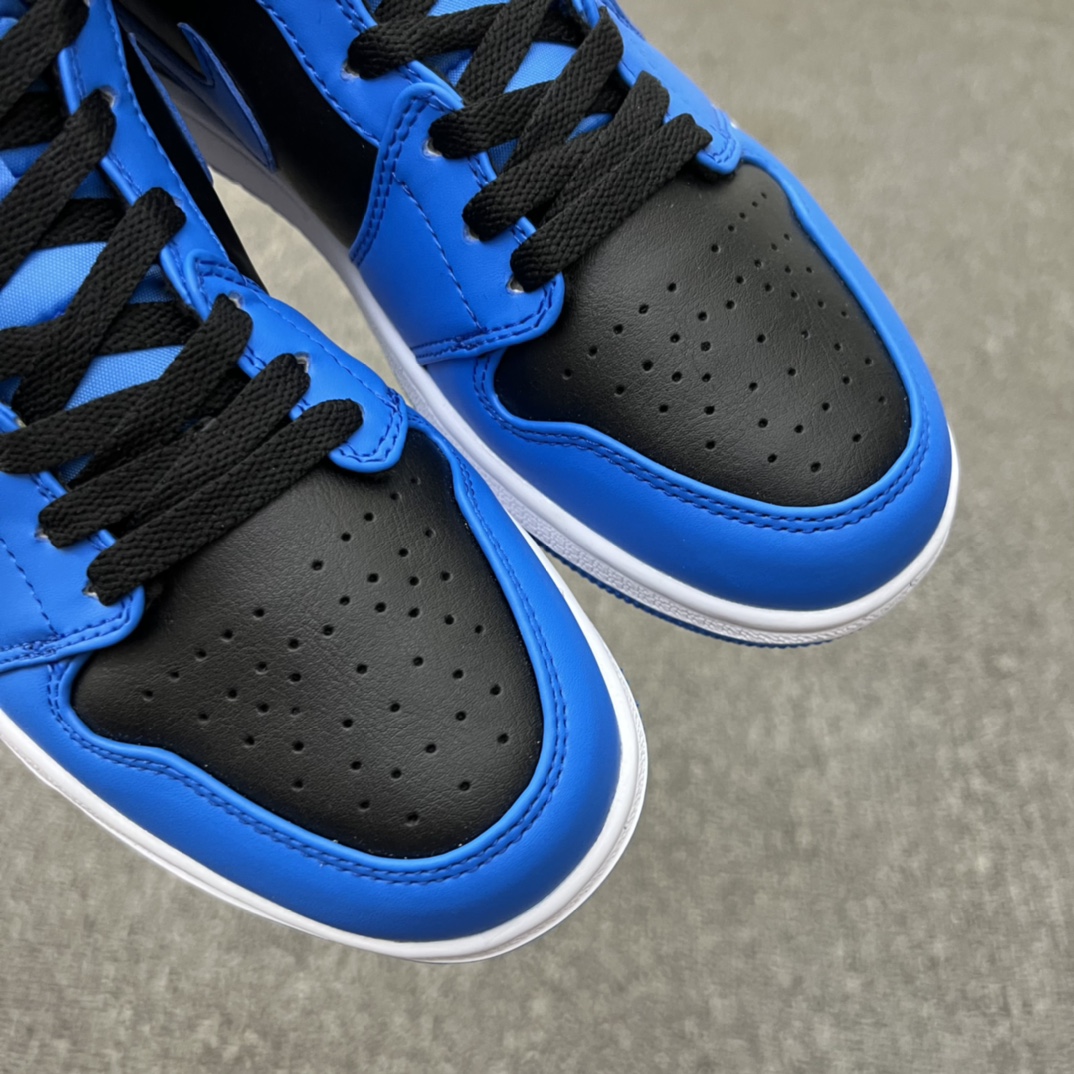 Jordan 1 Mid University Blue Black - vstockx