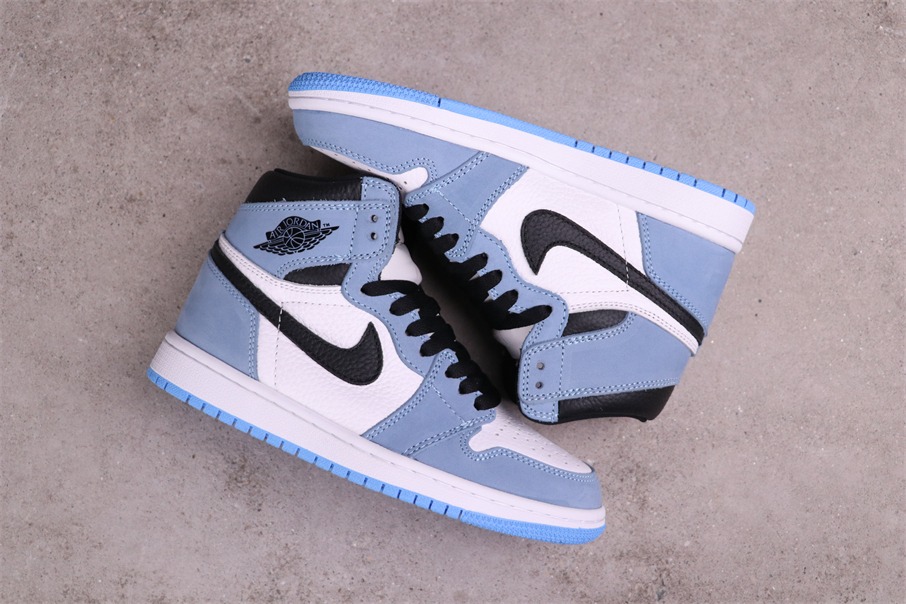 Jordan 1 Retro High White University Blue Black - vstockx