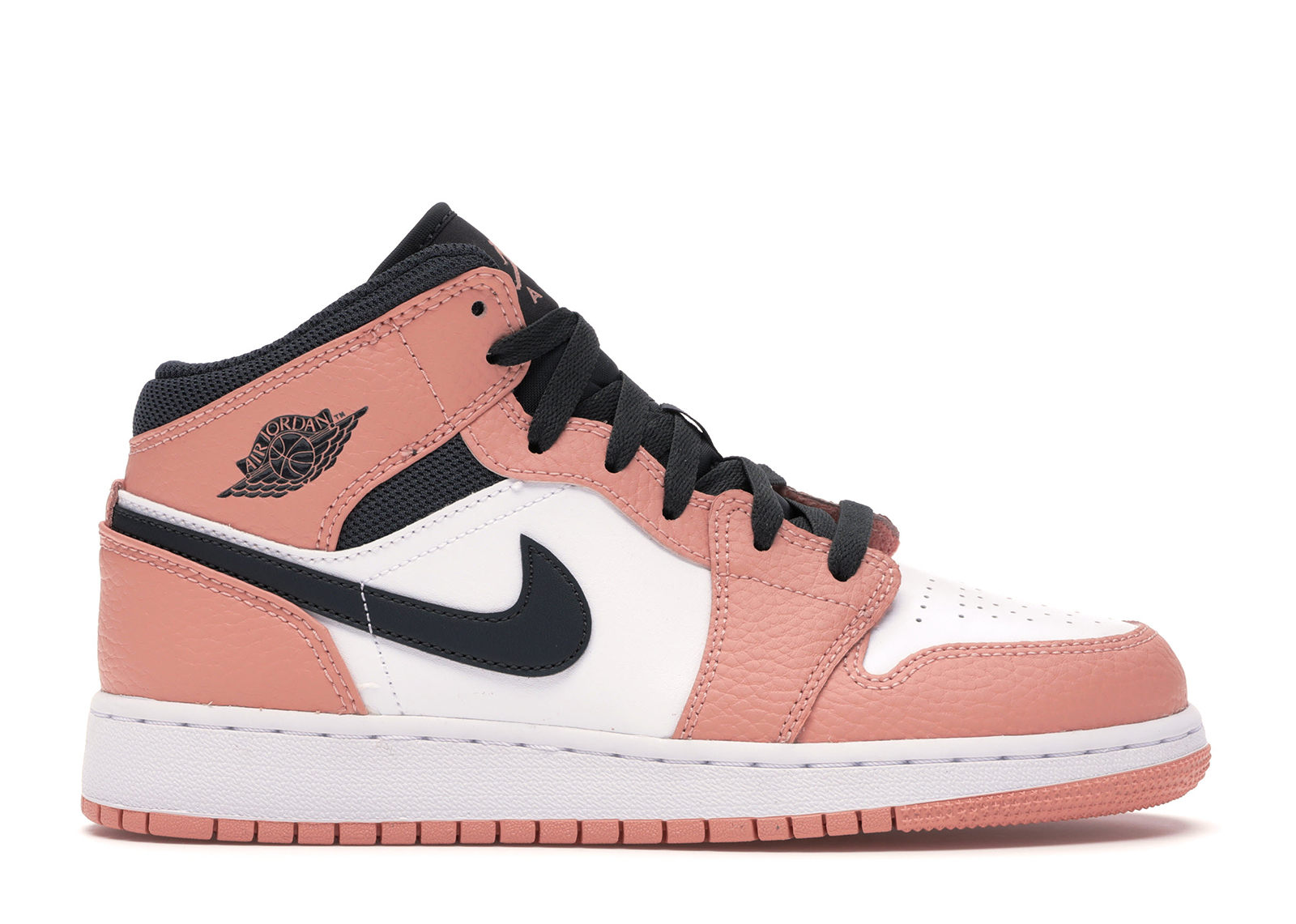 Jordan 1 Mid Pink Quartz - vstockx