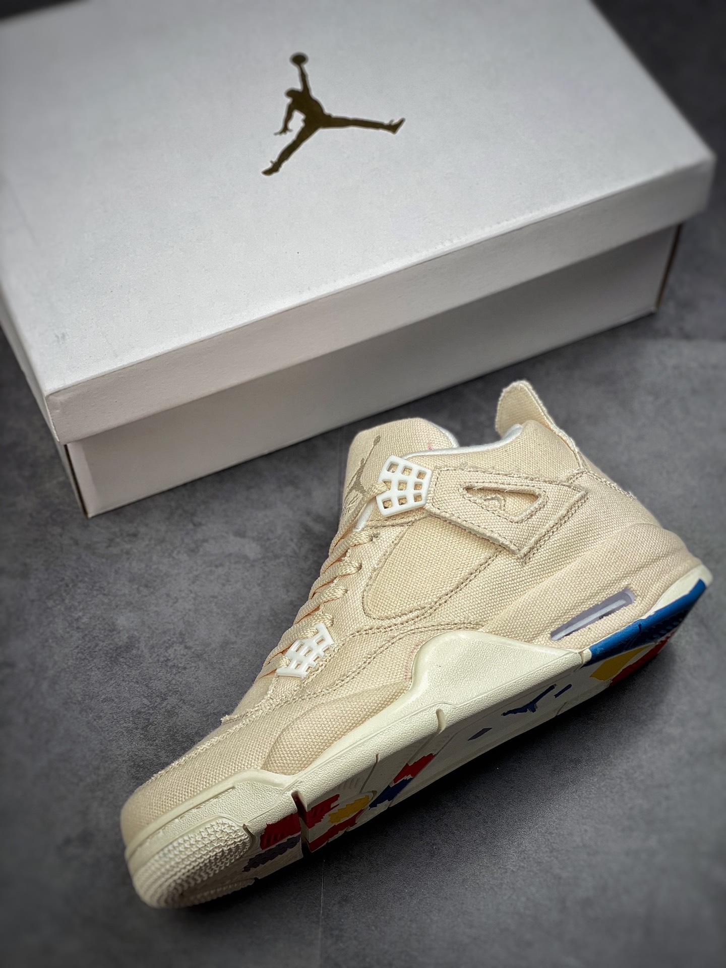 Jordan 4 Retro Blank Canvas (W) - vstockx