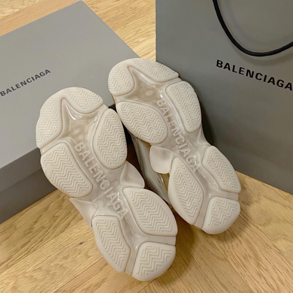 Balenciaga Triple S Clear Sole Off White - vstockx