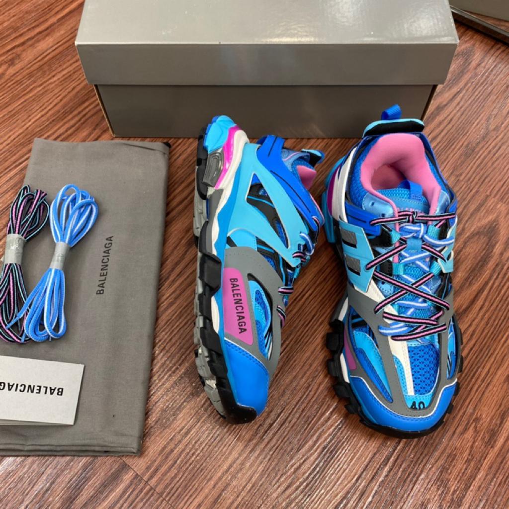 Balenciaga Track Runners Blue (W) - vstockx