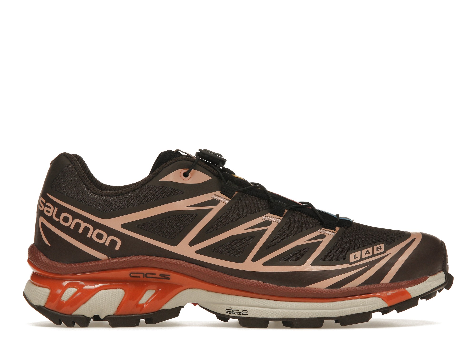 Salomon XT-6 Delicioso Chocolate Fondant Peach - vstockx