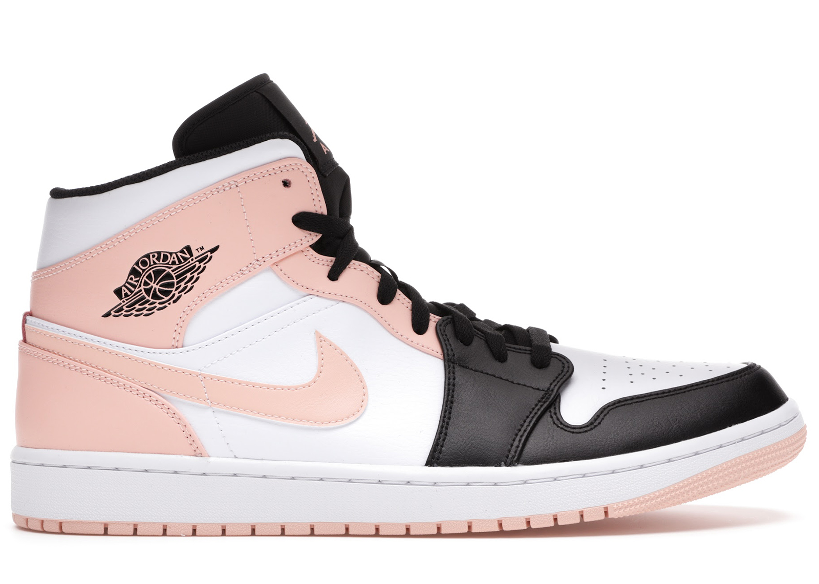 Jordan 1 Mid Arctic Orange Black Toe - vstockx