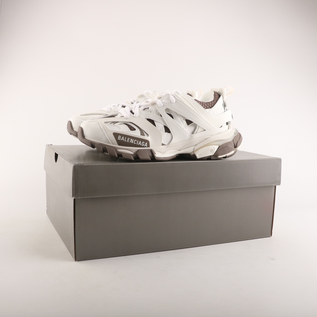 Balenciaga Track Mule Clear Sole Sneakers 3.0 - vstockx