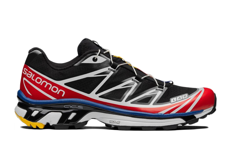 Salomon XT-6 Racing Black Racing Red - vstockx