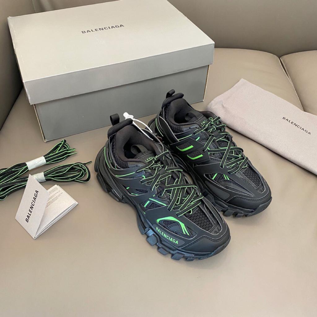 Balenciaga Track Black Green - vstockx