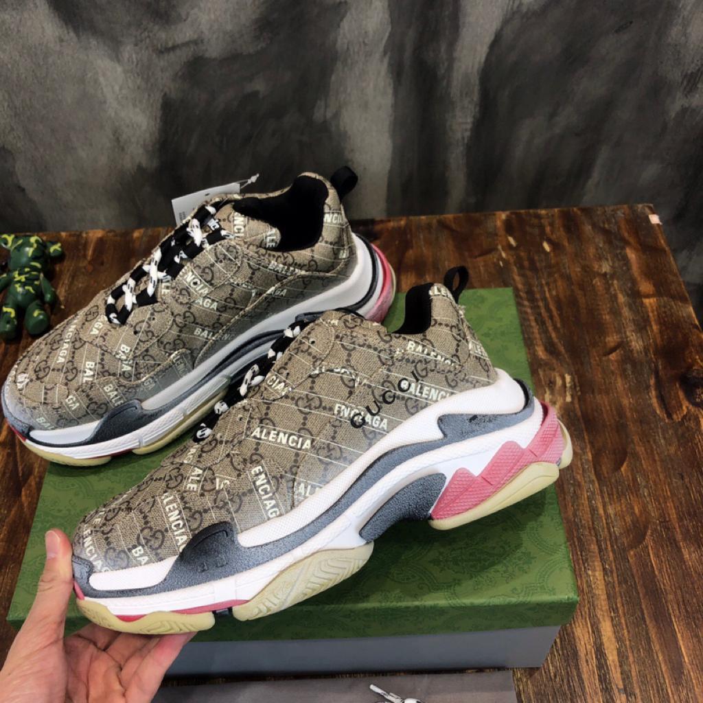 Gucci x Balenciaga The Hacker Project Triple S Beige - vstockx