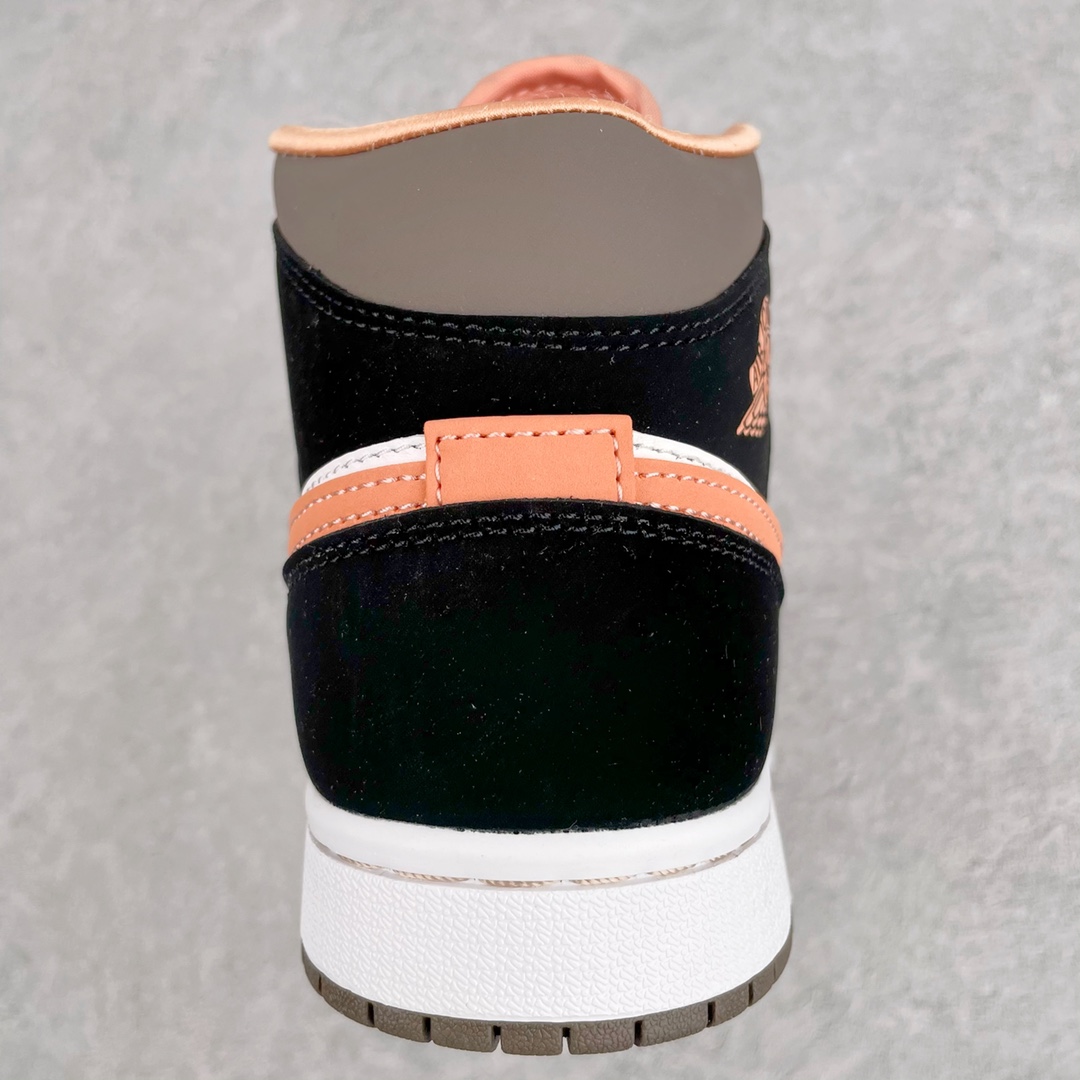 Jordan 1 Mid Peach Mocha - vstockx