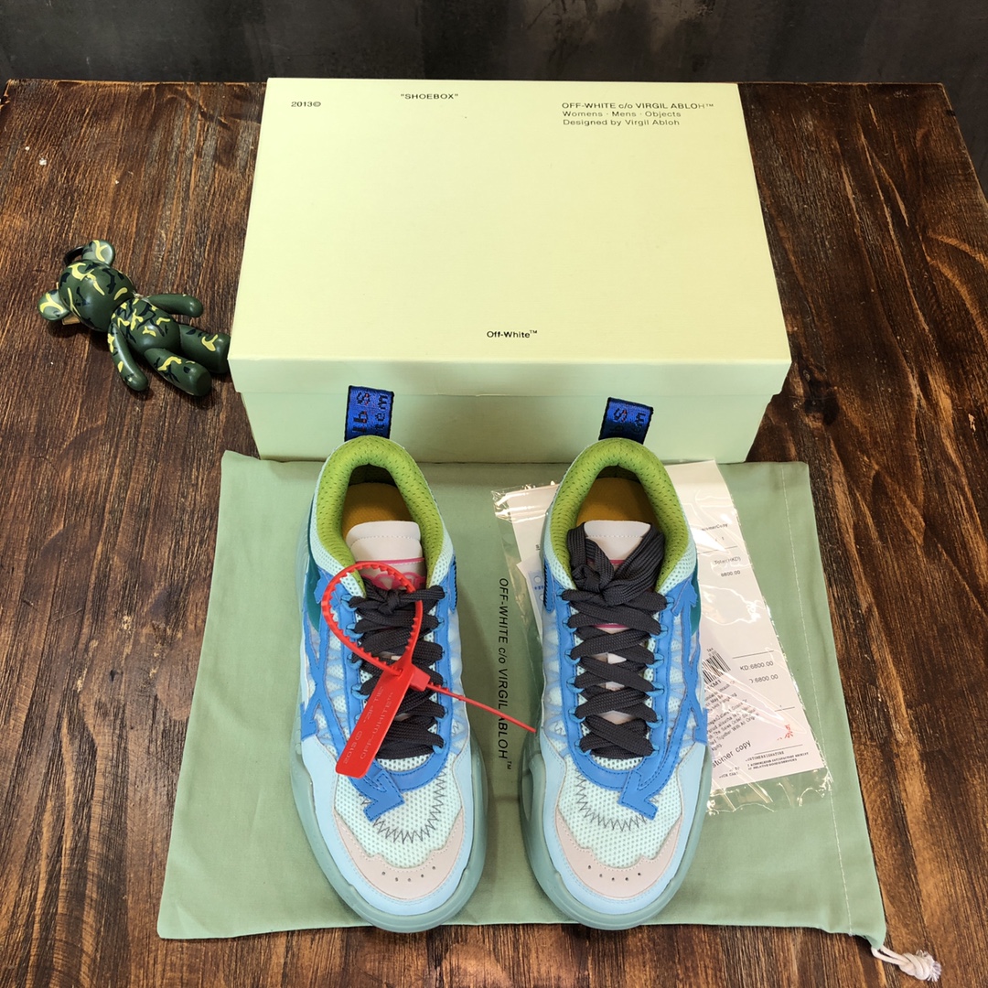 Off-White Odsy-1000 Light Green Blue (W) - vstockx