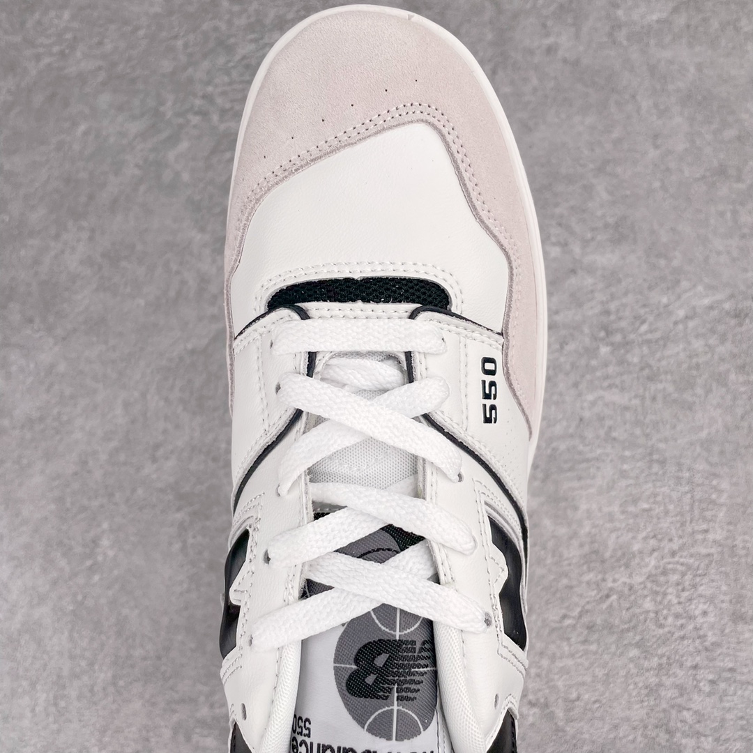 New Balance 550 Sea Salt Black - vstockx