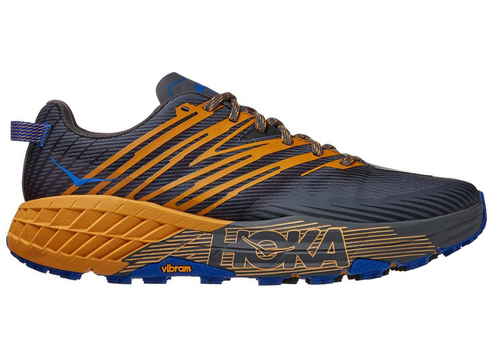 Hoka One One Speedgoat 4 Castlerock Golden Yellow - vstockx