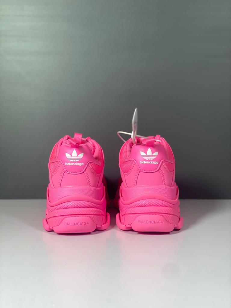 Balenciaga x adidas Triple S Neon Pink (W) - vstockx