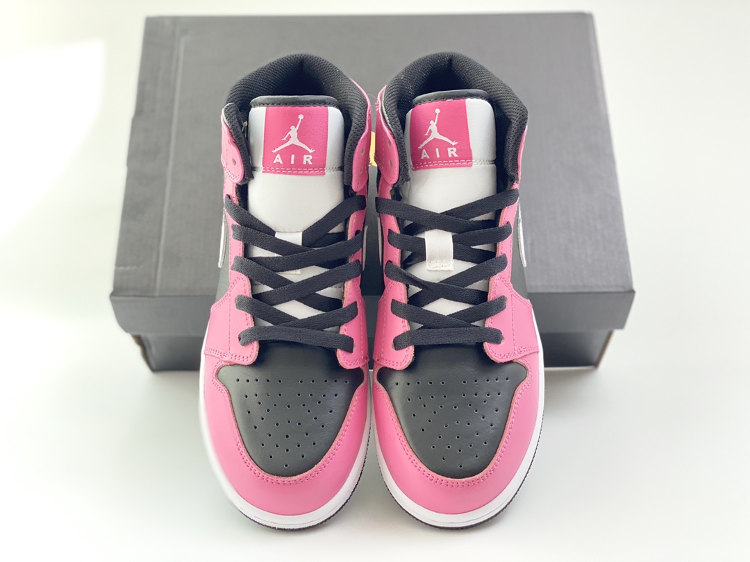 Jordan 1 Mid Pinksicle (GS) - vstockx