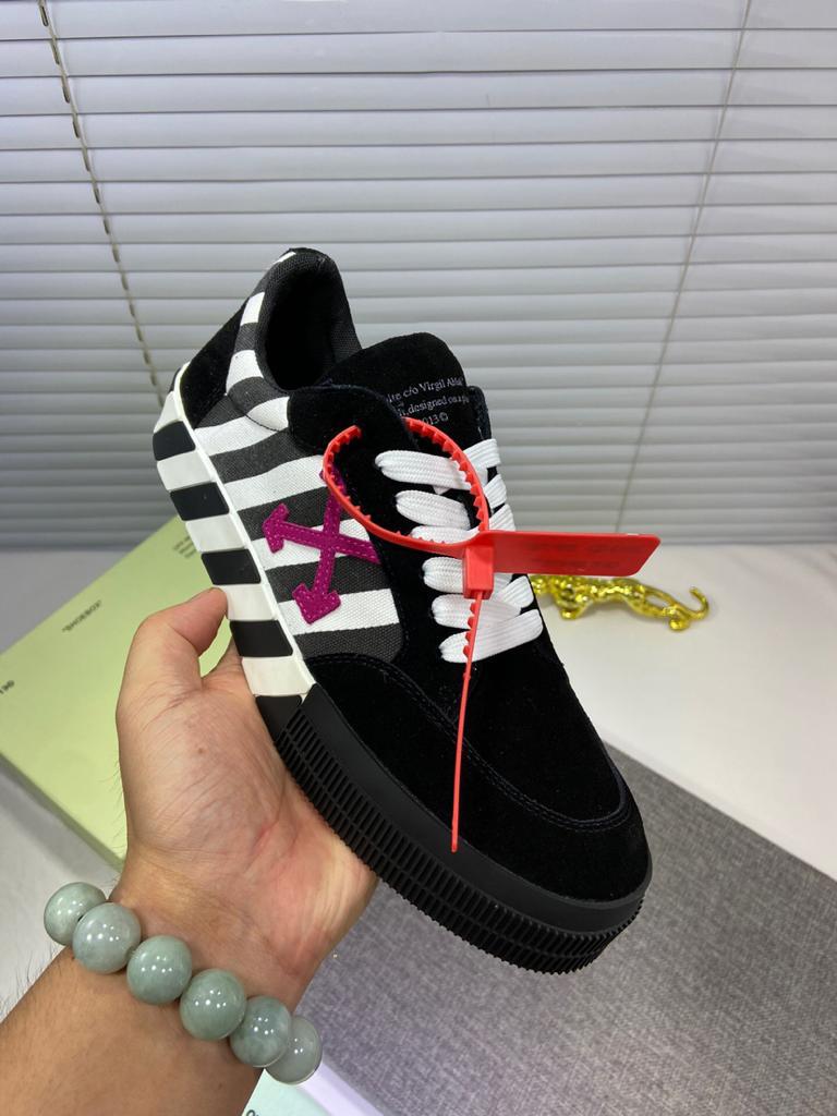 OFF-WHITE Vulc Low Stripe Violet SS20 - vstockx