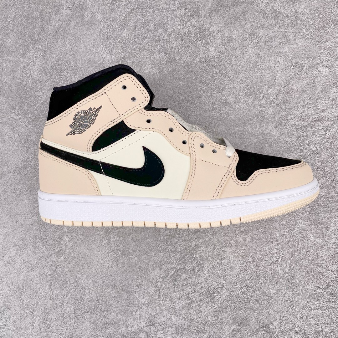 Jordan 1 Mid Barely Orange (W) - vstockx