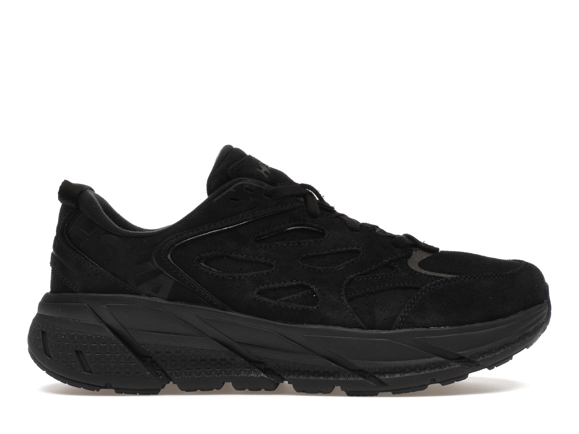Hoka One One Clifton L Suede Black (All Gender) - vstockx