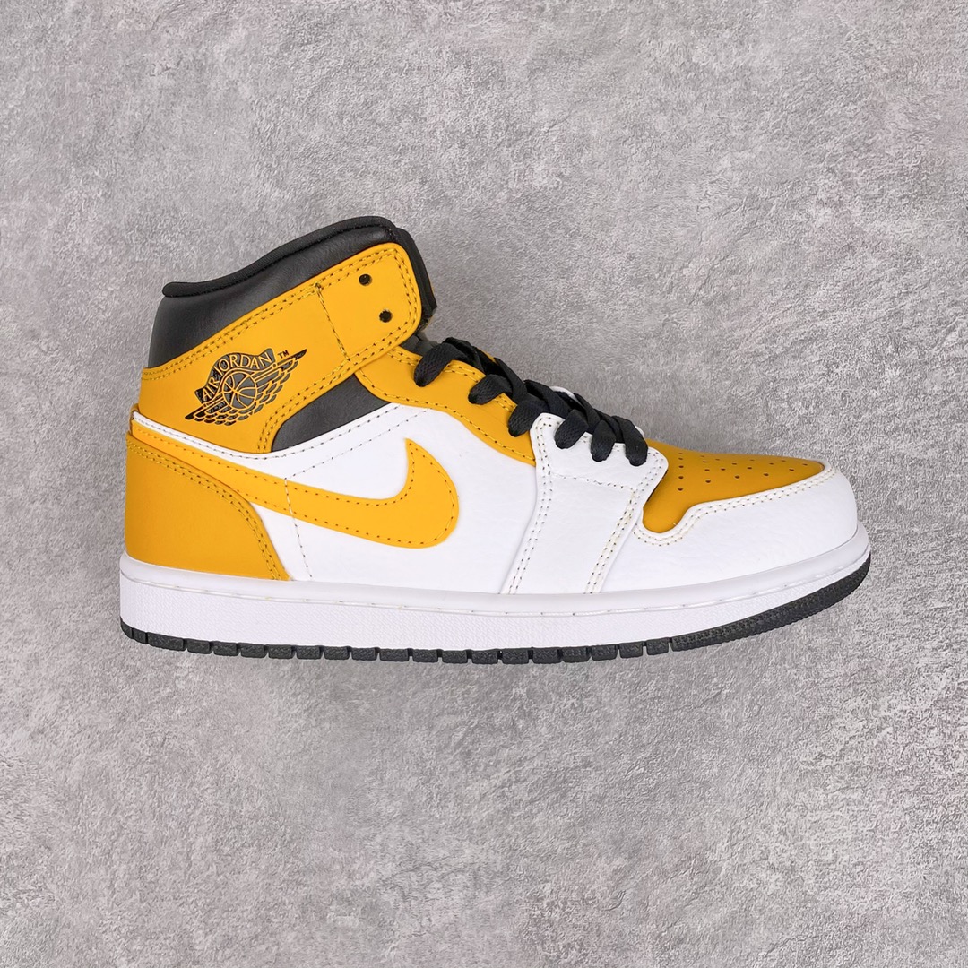 Jordan 1 Mid University Gold - vstockx