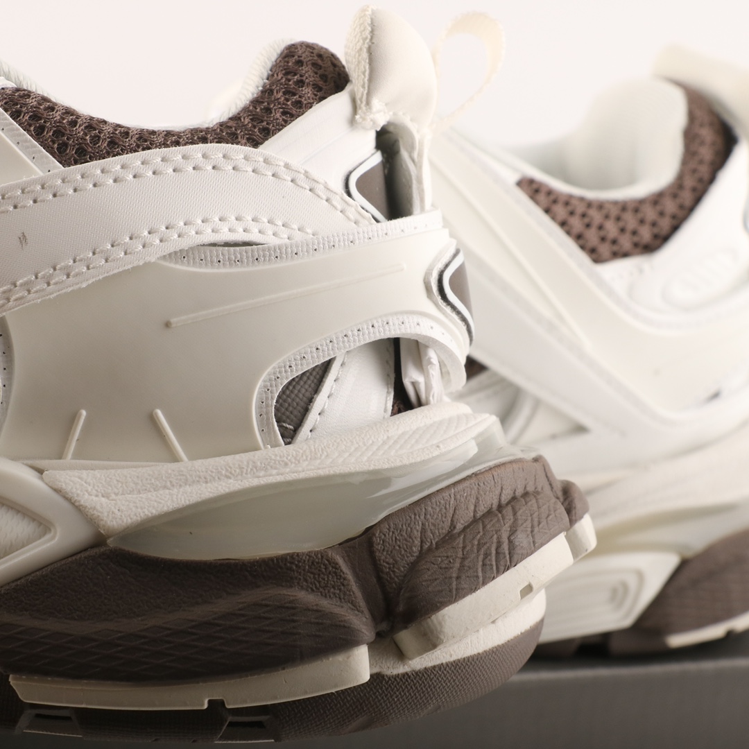 Balenciaga Track Mule Clear Sole Sneakers 3.0 - vstockx