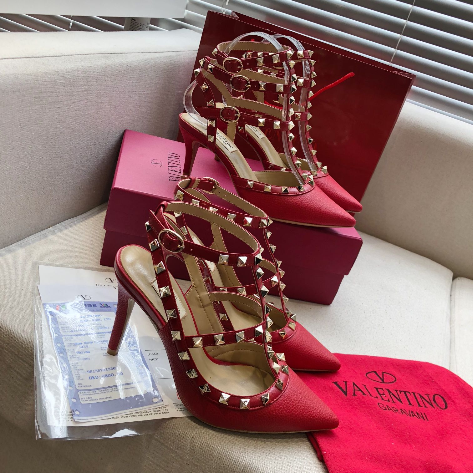 VALENTINO GARAVANI ROMAN STUD WOMEN 9 - vstockx