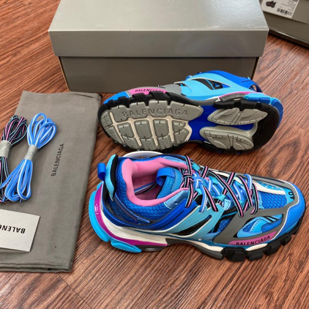 Balenciaga Track Runners Blue (W) - vstockx