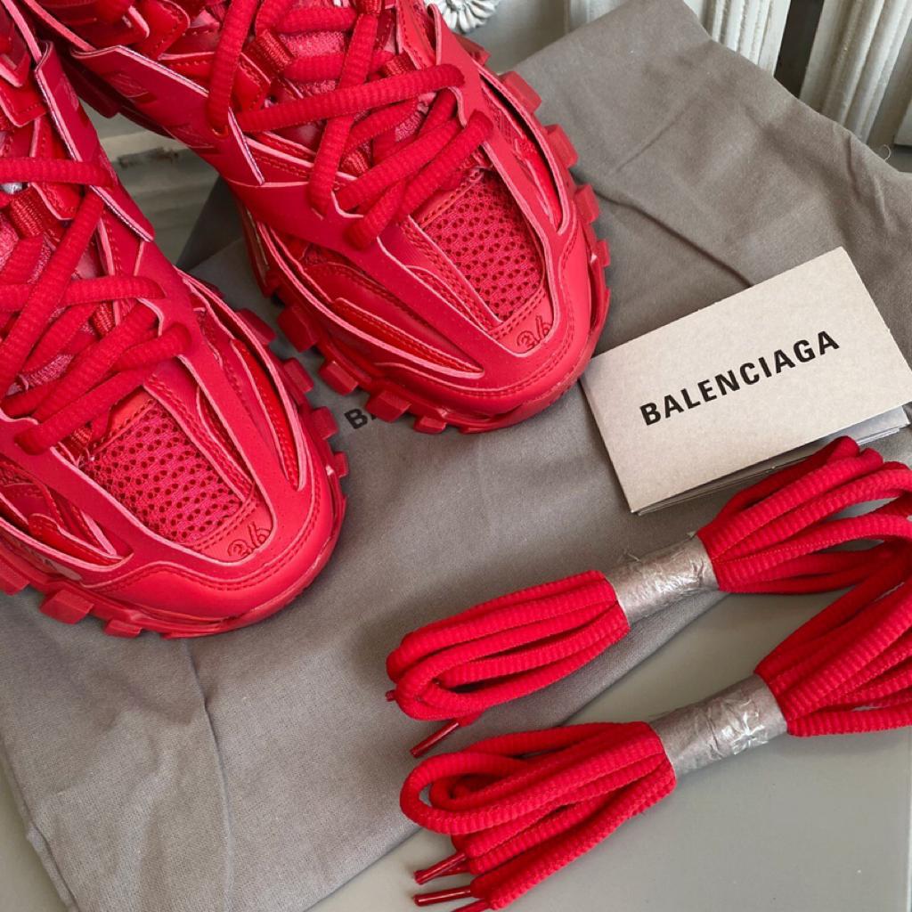 Balenciaga Track Trainer Red - vstockx