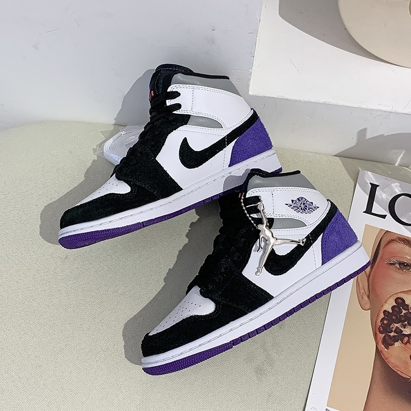 Jordan 1 Mid SE Purple - vstockx