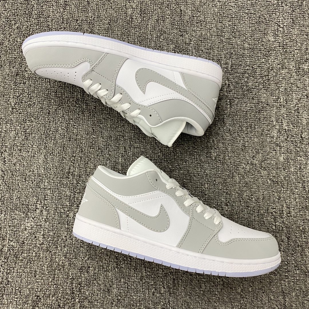 Jordan 1 Low Wolf Grey (W) - vstockx