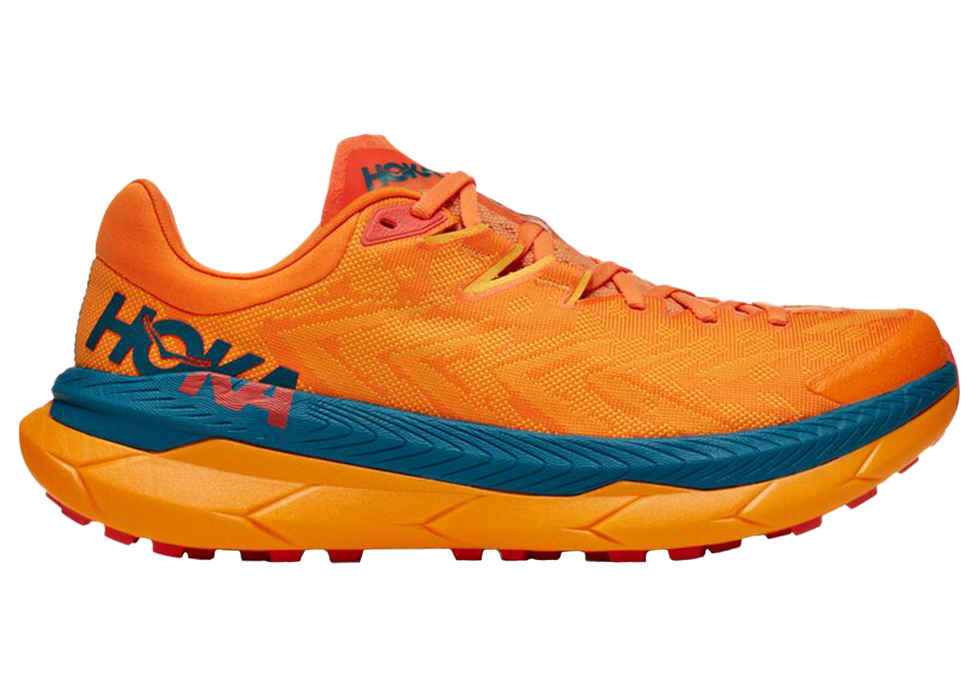 Hoka One One Tecton X Persimmon Orange Blue - vstockx