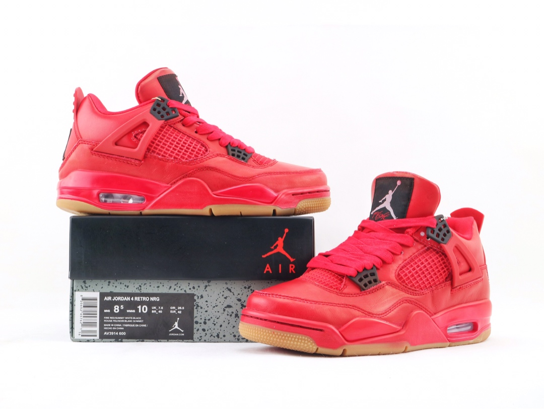 Jordan 4 Retro Fire Red Singles Day 2018 - vstockx