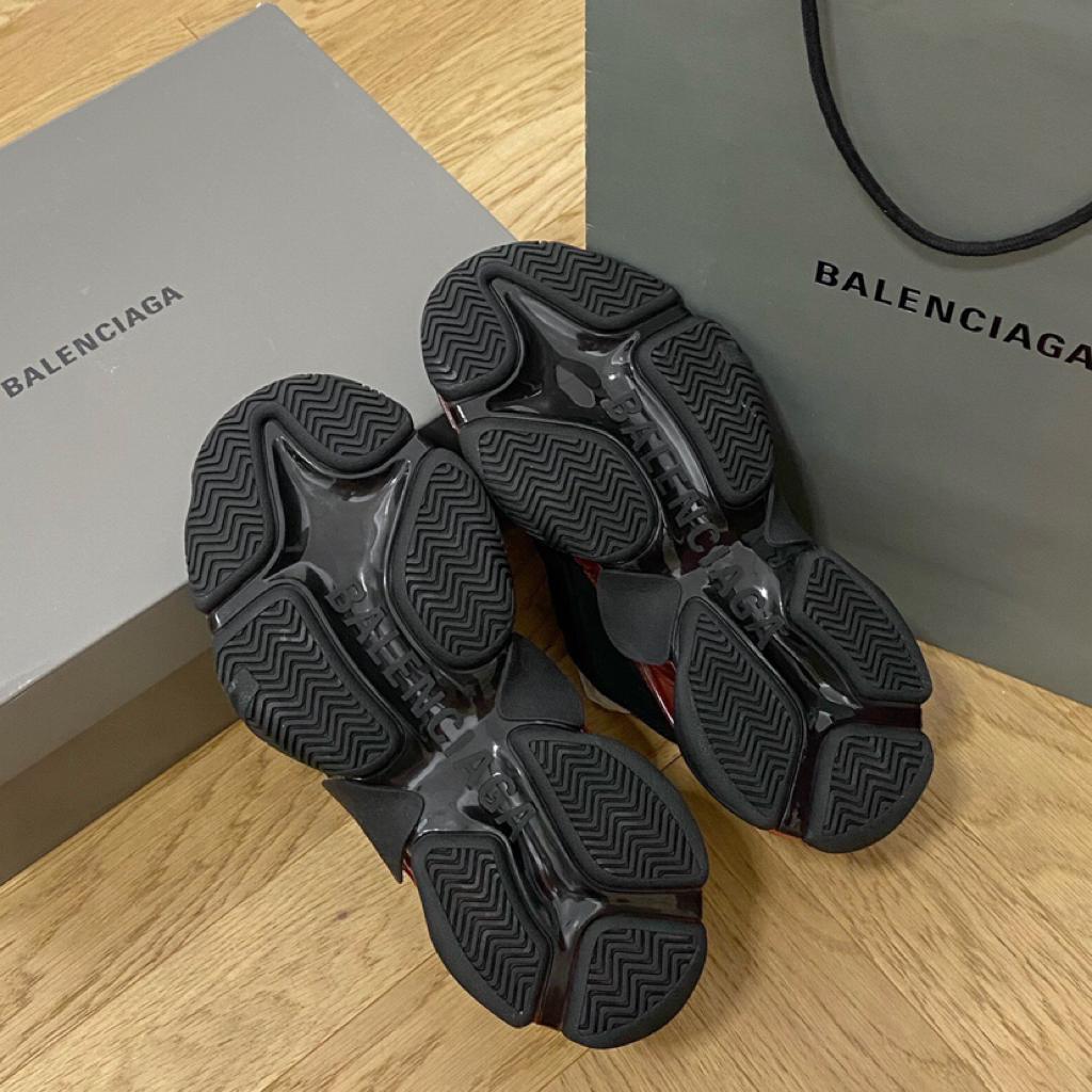 Balenciaga Triple S Clear Sole Neon Pink - vstockx