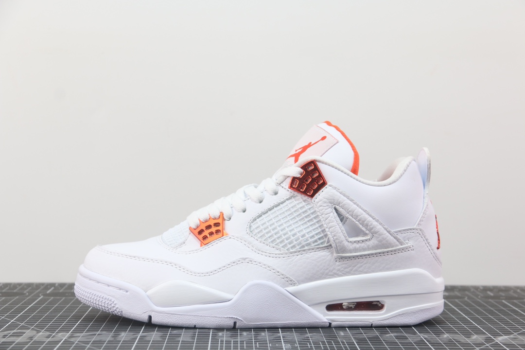 Jordan 4 Retro Metallic Orange - vstockx