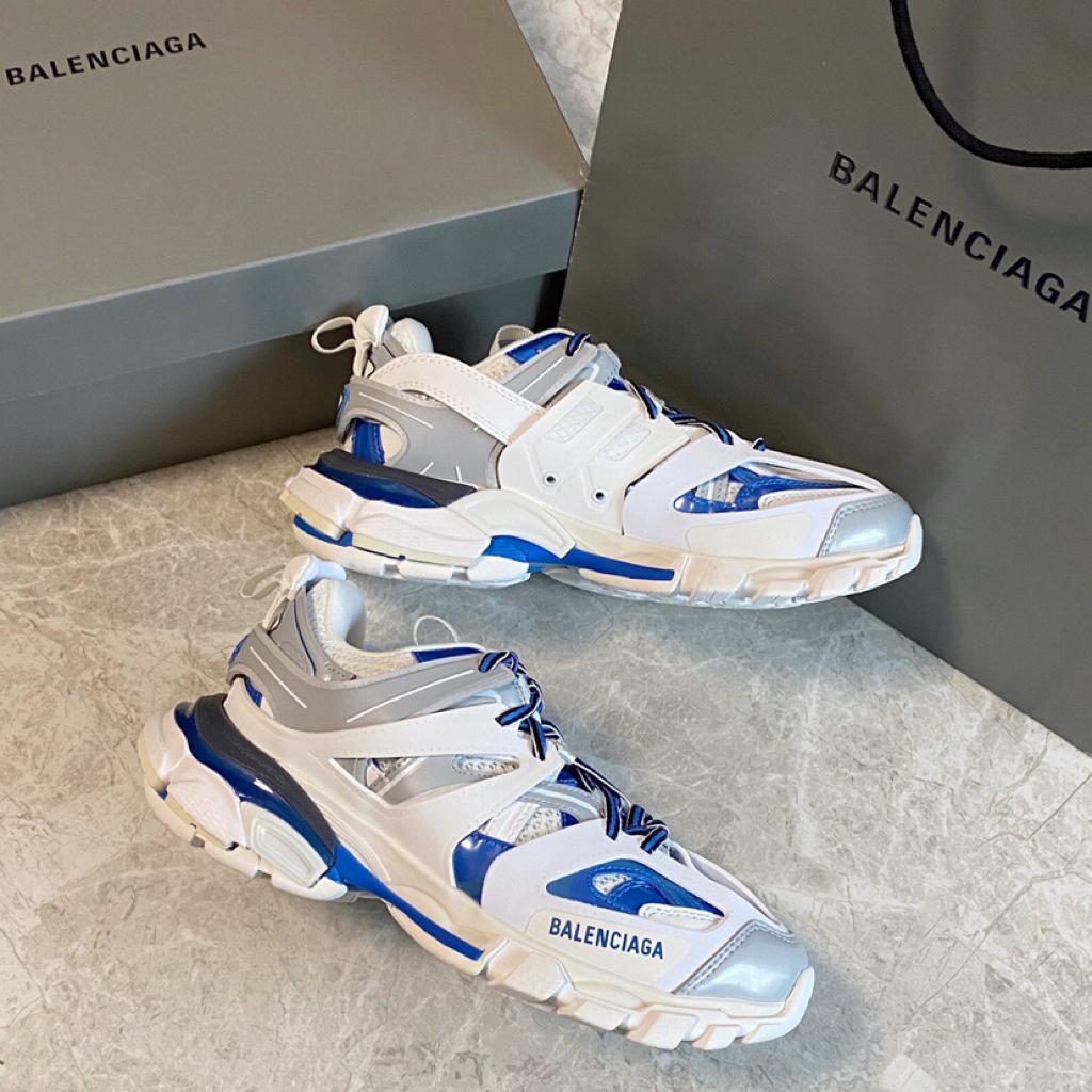 Balenciaga Track White Blue - vstockx